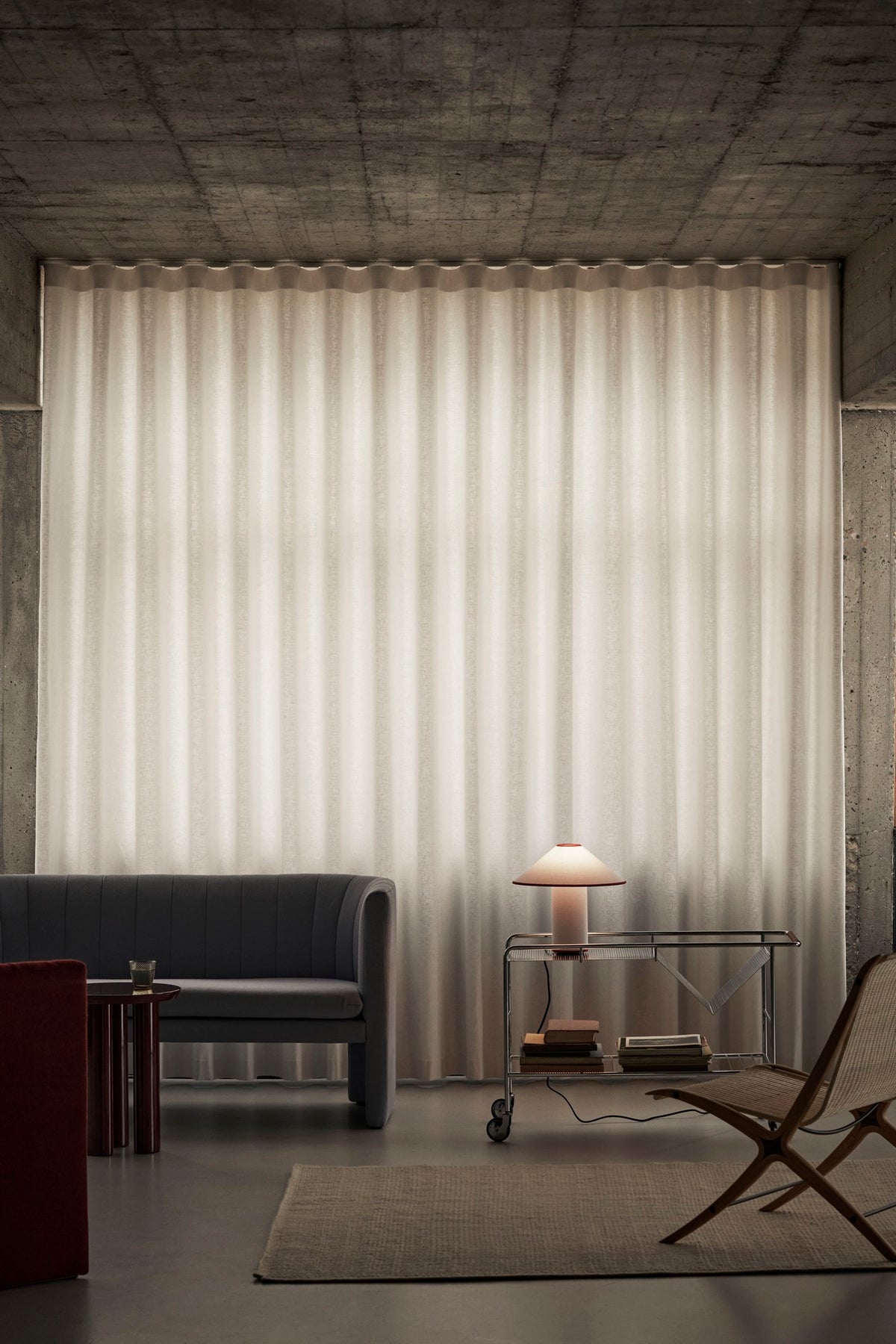 Canapé 3 places Loafer SC26 de Space Copenhagen - &Tradition-Tissu groupe 1-The Woods Gallery