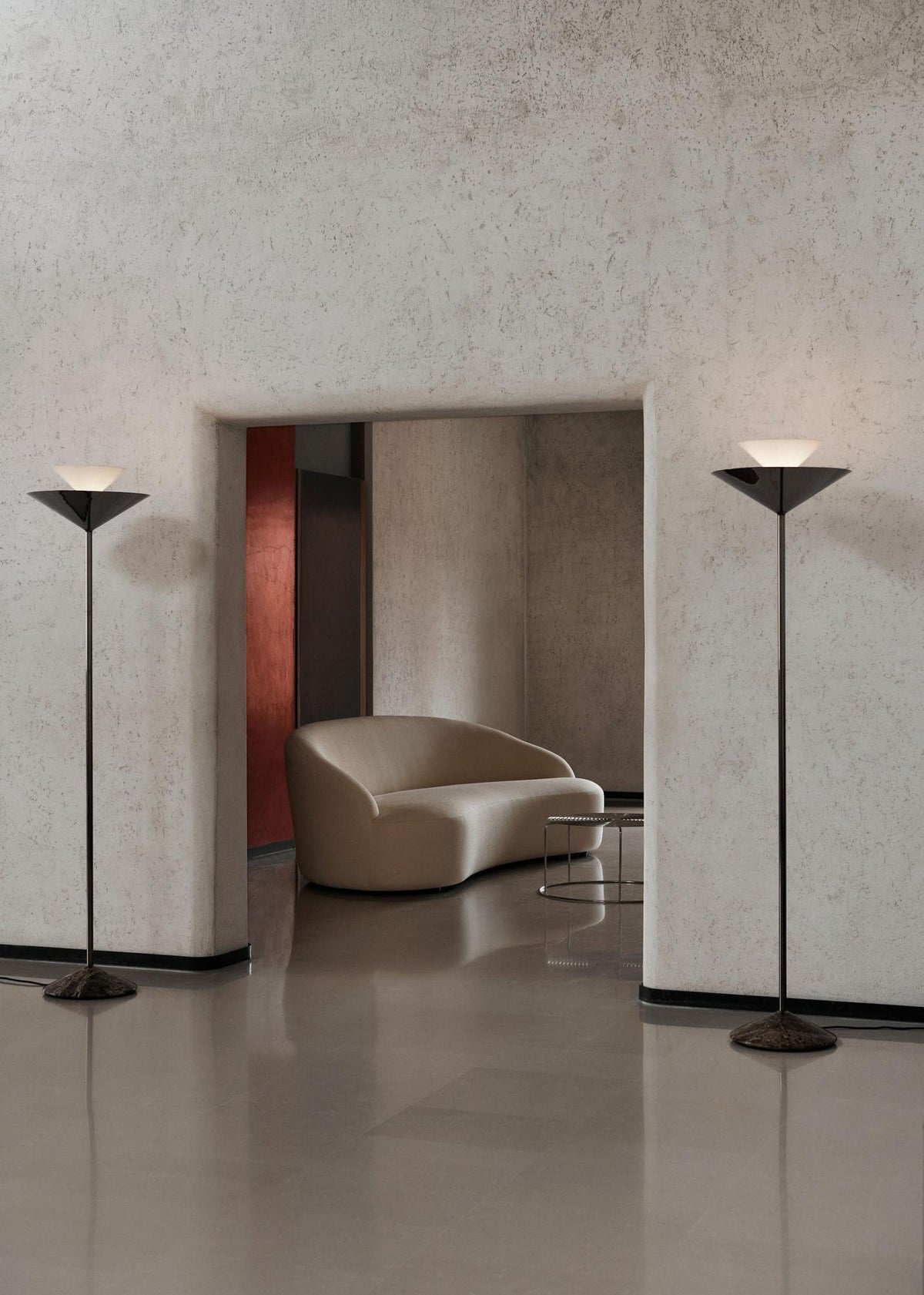 Canapé 3 places Margas LC4 de Louise Liljencrantz - &Tradition-Tissu groupe 1-The Woods Gallery