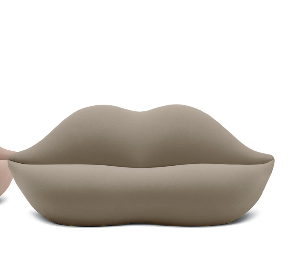 Canapé New Bocca Sofa unlimited edition de Studio 65 / L 212 cm - Gufram-Noisette Walnut 720-The Woods Gallery