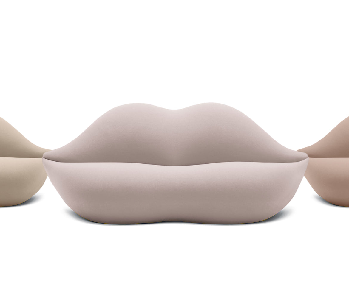 Canapé New Bocca Sofa unlimited edition de Studio 65 / L 212 cm - Gufram-Riz Rice 737-The Woods Gallery