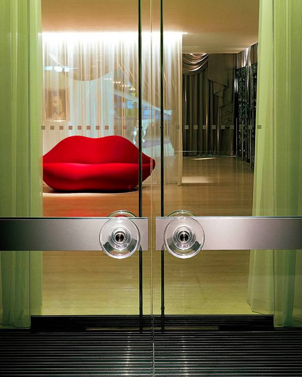 Canapé New Bocca Sofa unlimited edition de Studio 65 / L 212 cm - Gufram-Rouge Red 011-The Woods Gallery