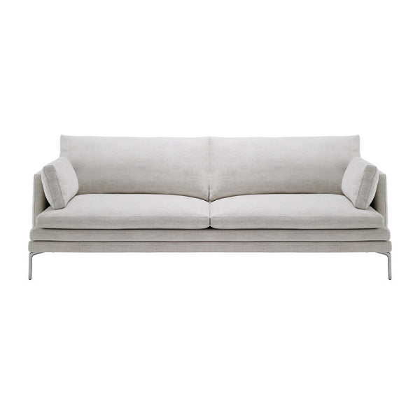 Canapé en tissu lainage William par Damian Williamson - Zanotta - 3 places L 224 cm-The Woods Gallery
