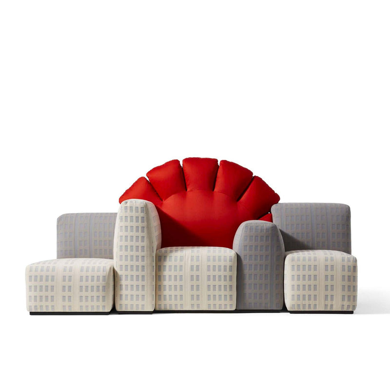 Canapé trois places TRAMONTO A NEW YORK de Gaetano Pesce - Cassina-The Woods Gallery