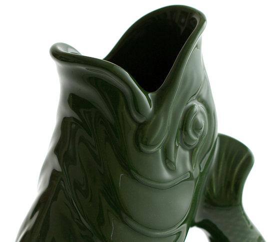 Carafe Gluggle Poisson XL par Thomas Forester & Son - Wade Ceramics-Orange-The Woods Gallery