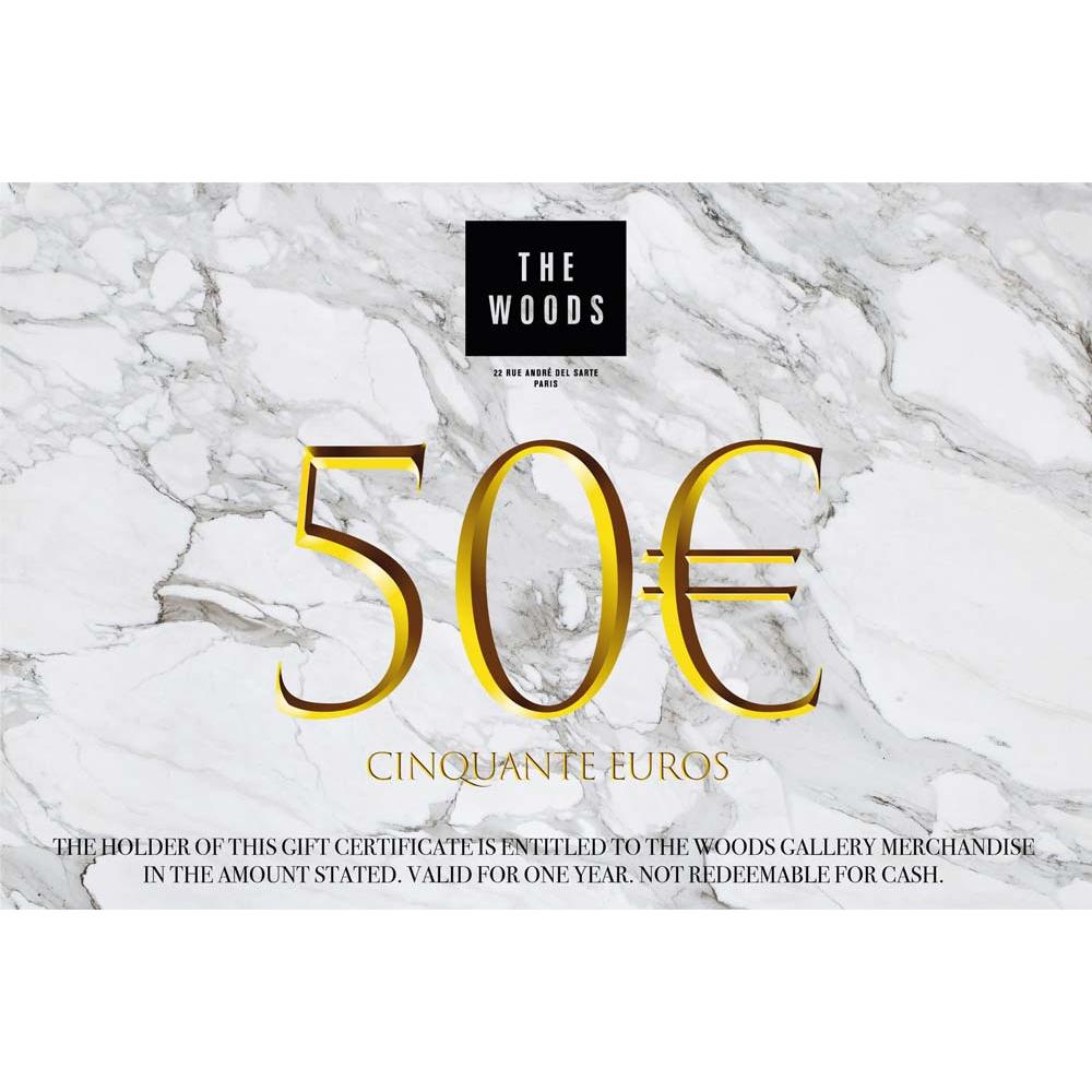 Carte Cadeau Gift Card-50-The Woods Gallery