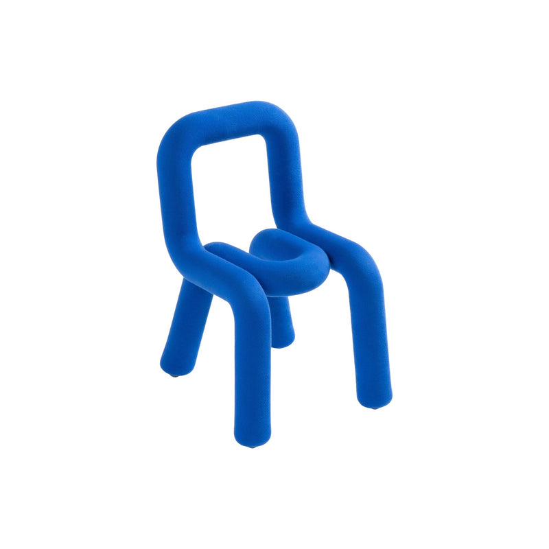 Chaise Enfant Bold Mini de Big Game - Moustache-Bleu-The Woods Gallery