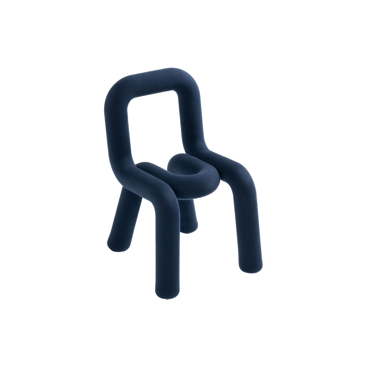 Chaise Enfant Bold Mini de Big Game - Moustache-Bleu foncé-The Woods Gallery