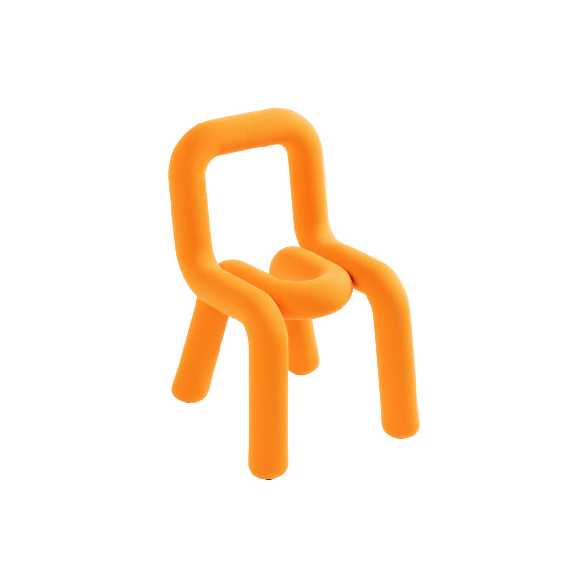 Chaise Enfant Bold Mini de Big Game - Moustache-Orange-The Woods Gallery