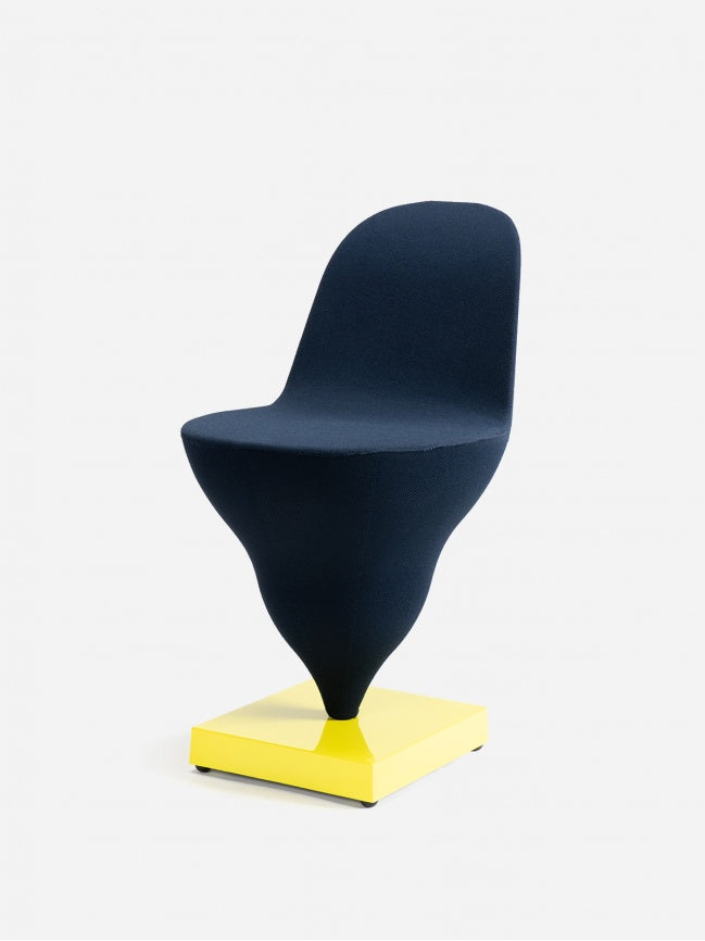 Chaise Gelato Navy de Jean-Baptiste Fastrez - Moustache-Jaune-The Woods Gallery