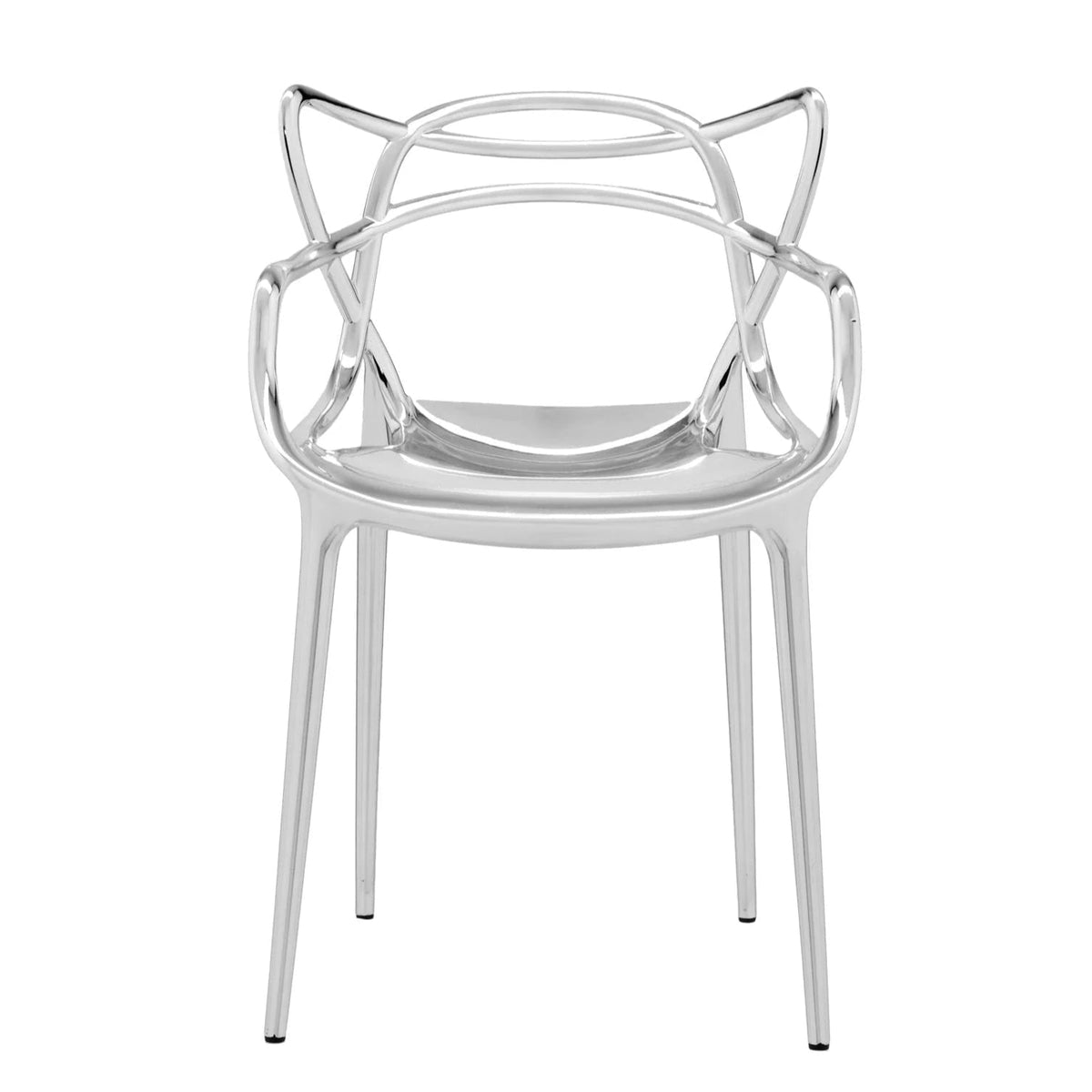 Chaise Masters de Philippe Starck & Eugeni Quitllet - Kartell-Chrome (métallisé)-The Woods Gallery