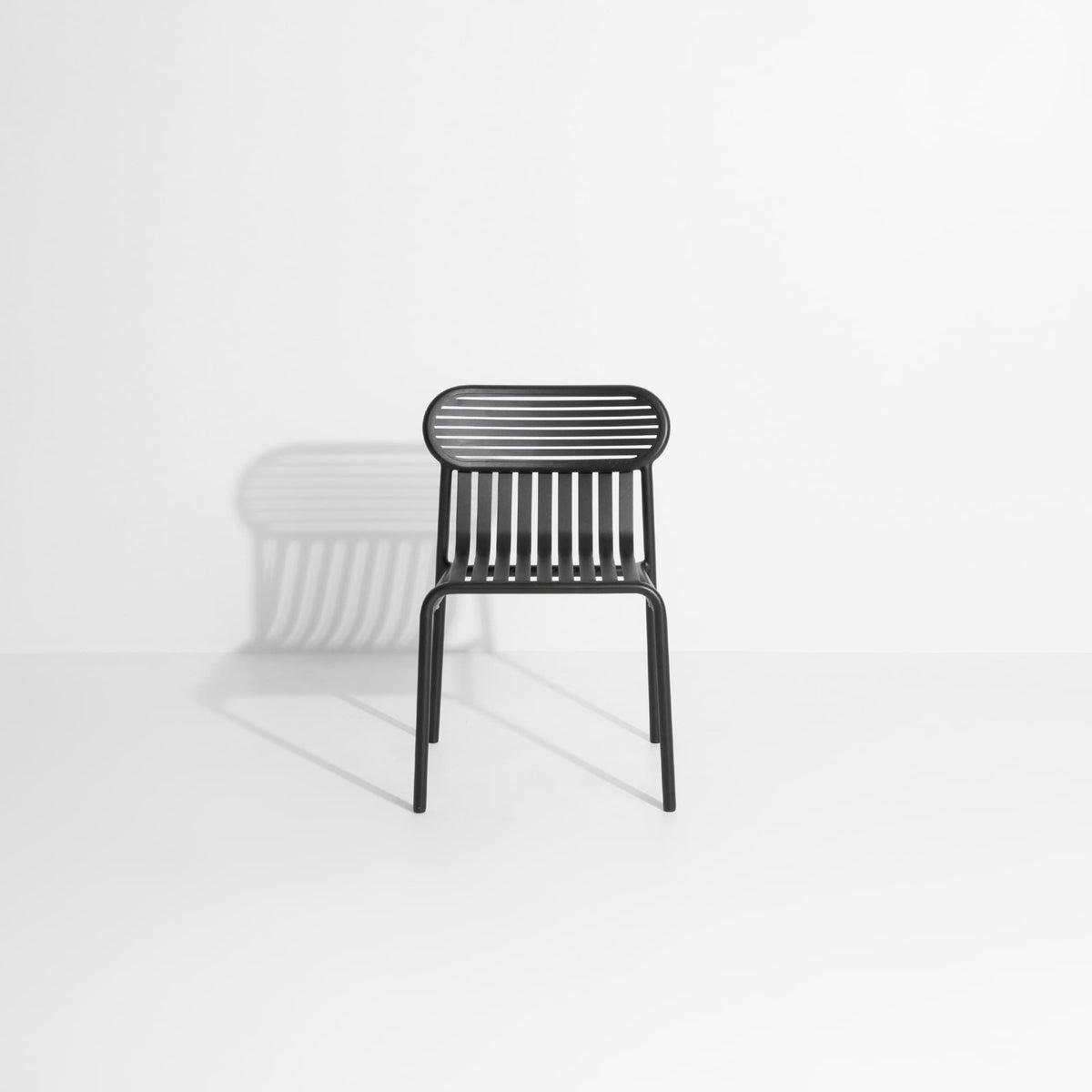 Chaise de jardin Week-End de Studio Brichet-Ziegler - Petite Friture-Noir-The Woods Gallery