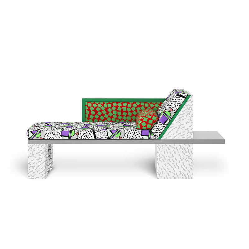 Chaise Longue Royal par Nathalie du Pasquier - Memphis Milano-The Woods Gallery