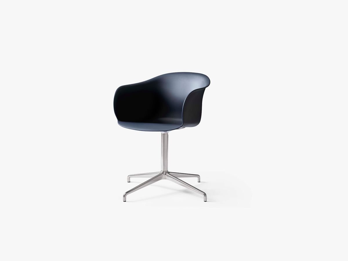 Chaise pivotante Elefy JH33 de Jaime Hayon - &Tradition-Noir-Tissu groupe 1-The Woods Gallery