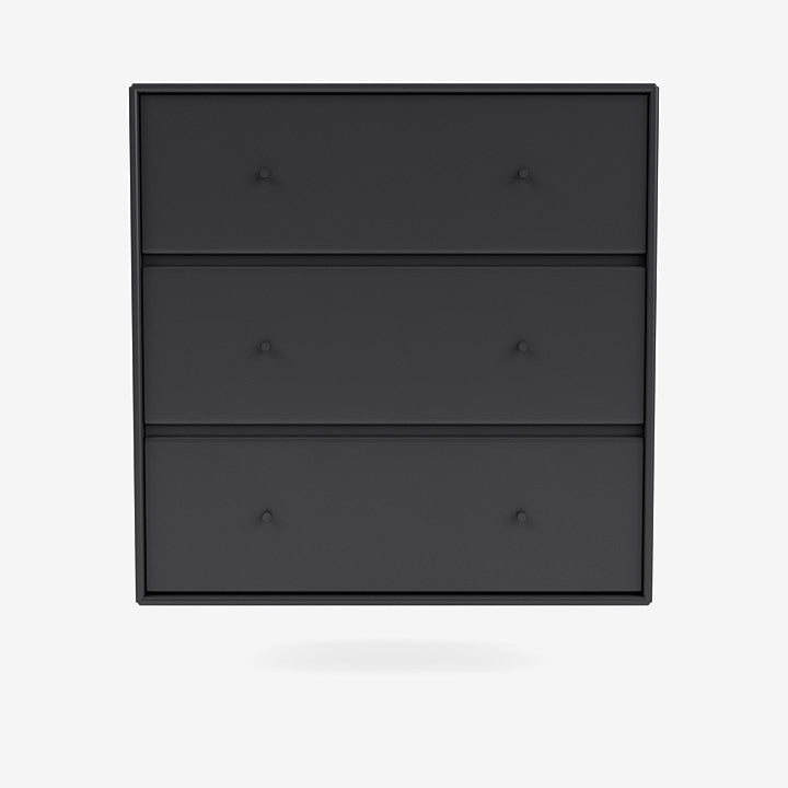 Commode Carry par Peter J. Lassen - Montana-04 Anthracite-Avec rail de suspension-The Woods Gallery