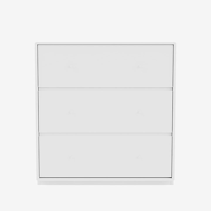 Commode Carry par Peter J. Lassen - Montana-101 New white-Plinthe h 3cm-The Woods Gallery