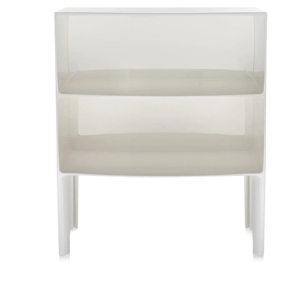 Commode Ghost Buster de Eugeni Quitllet + Philippe Starck - Kartell-Blanc brillant-The Woods Gallery