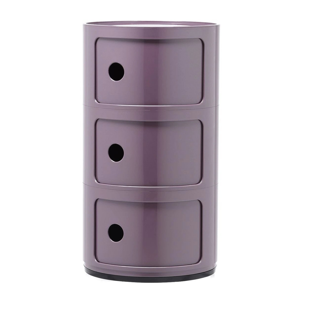 Componibili 3 Modules - Kartell-Classic Violet-The Woods Gallery