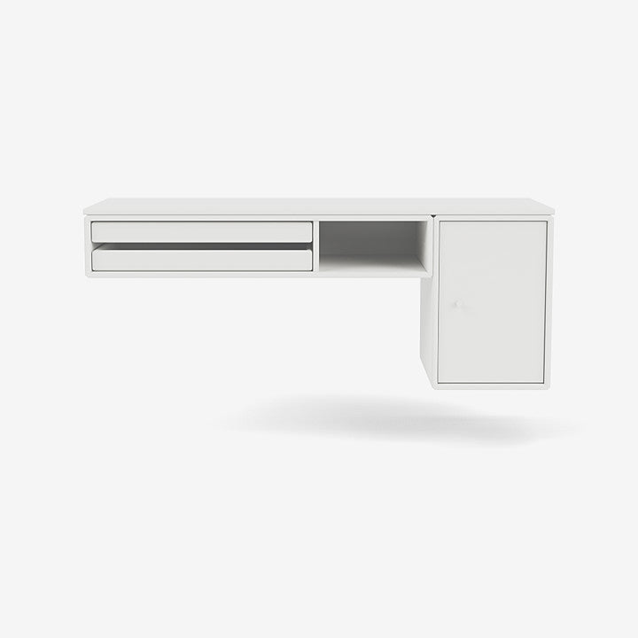Console murale bureau par Peter J. Lassen - Montana-01 White-The Woods Gallery
