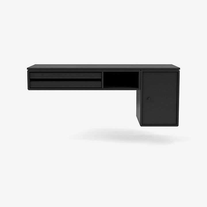 Console murale bureau par Peter J. Lassen - Montana-05 Black-The Woods Gallery