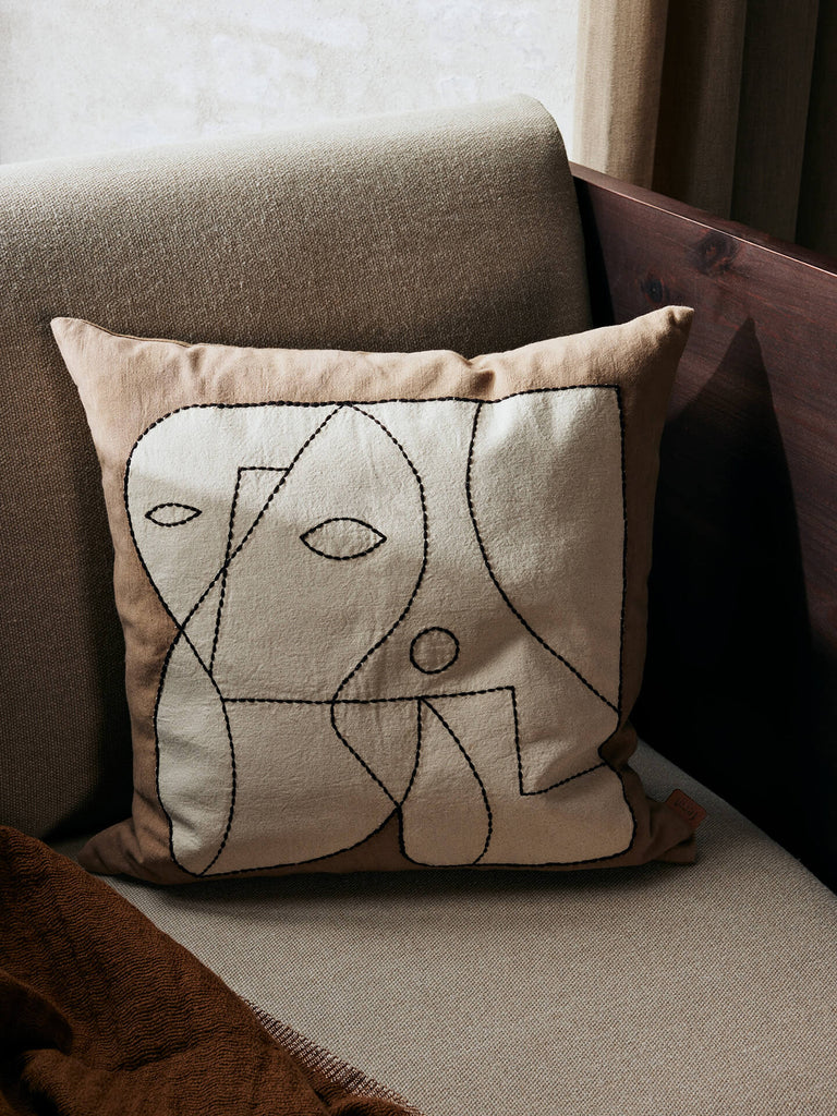 Coussin Figure - Ferm Living-The Woods Gallery