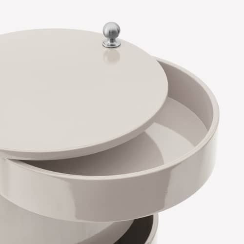 Desserte Barboy de Verner Panton - Verpan-Beige-The Woods Gallery
