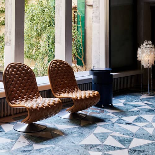 Desserte Barboy de Verner Panton - Verpan-Beige-The Woods Gallery