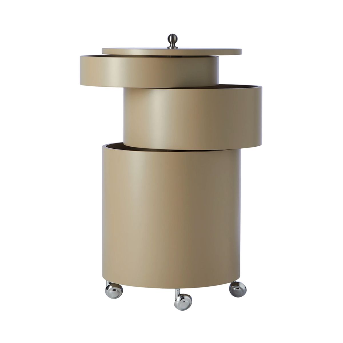 Desserte Barboy de Verner Panton - Verpan-Beige-The Woods Gallery