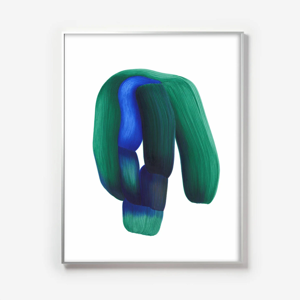 Drawing 19 de Ronan Bouroullec - The Wrong Shop-Cadre en aluminium argenté-The Woods Gallery