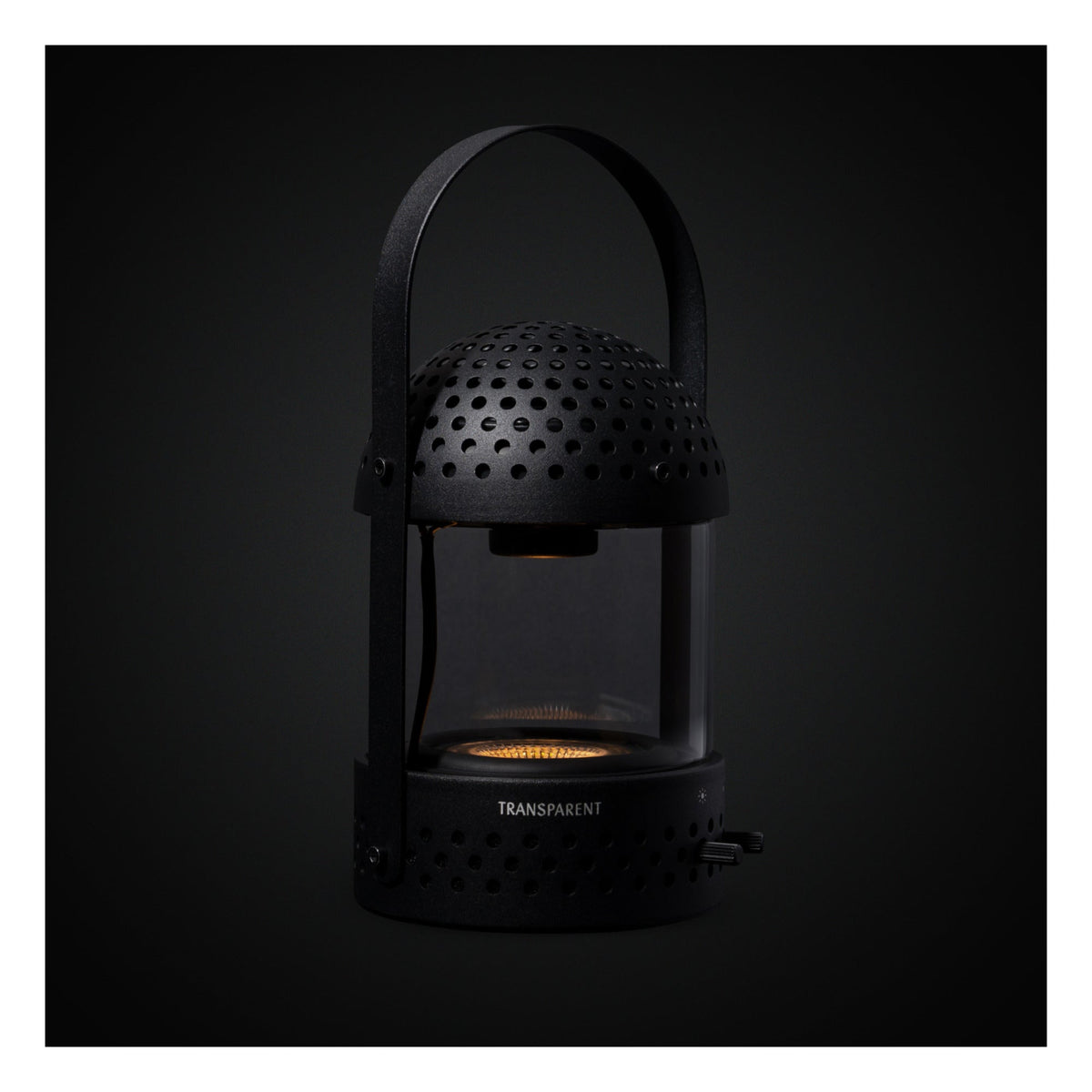 Enceinte Light Air - Transparent Speaker-Noir-The Woods Gallery