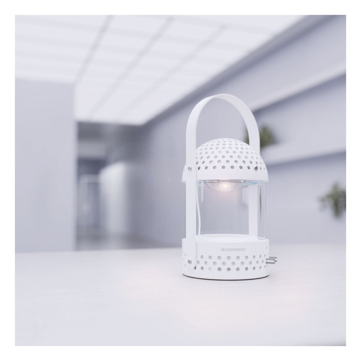 Enceinte Light Air - Transparent Speaker-Noir-The Woods Gallery