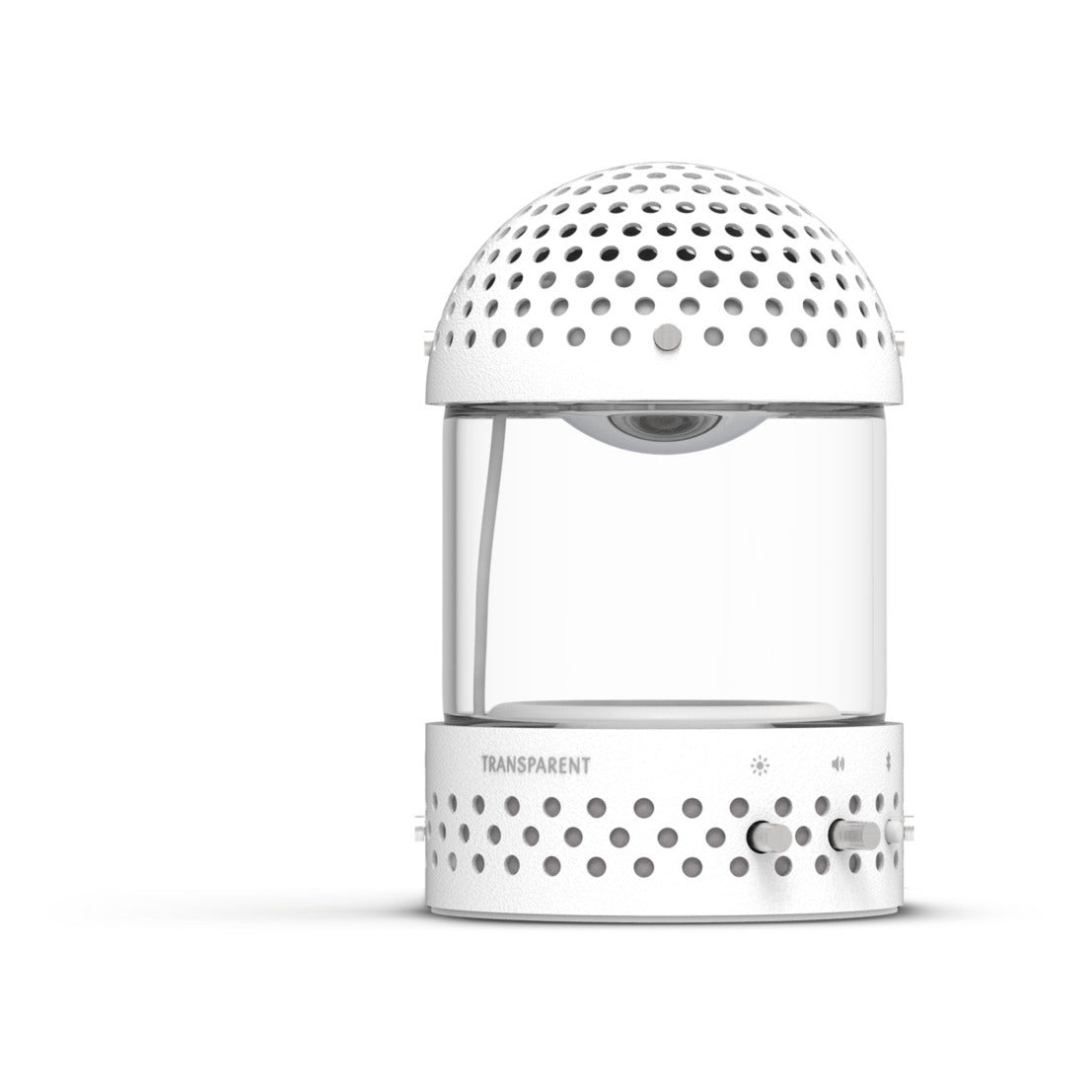 Enceinte Light Air - Transparent Speaker-Noir-The Woods Gallery