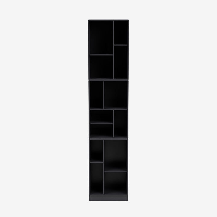 Étagère Loom par Peter J. Lassen - Montana-04 Anthracite-Plinthe h 7cm-The Woods Gallery