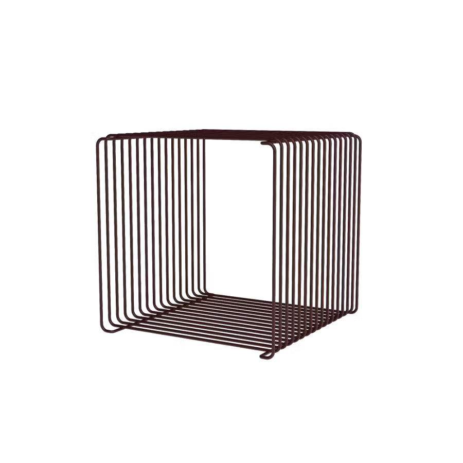 Etagère Panton Wire Cube profondeur 34,8 cm - Montana Furniture-Black Red-The Woods Gallery