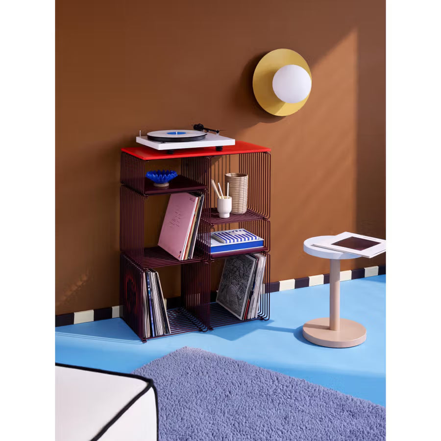 Etagère Panton Wire Cube profondeur 34,8 cm - Montana Furniture-Chrome-The Woods Gallery