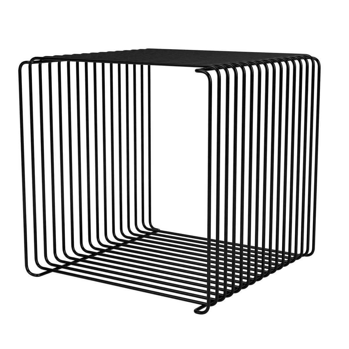 Etagère Panton Wire Cube profondeur 34,8 cm - Montana Furniture-Noir-The Woods Gallery