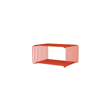 Etagère Panton Wire Half demi Cube Hauteur 17,2 cm prof 25,7 cm - Montana Furniture-Rosehip-The Woods Gallery