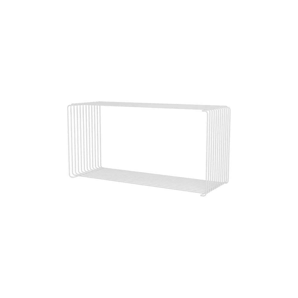 Etagère Panton Wire L 70 cm Rectangle fin profondeur 25,7 cm - Montana Furniture-Chrome-The Woods Gallery