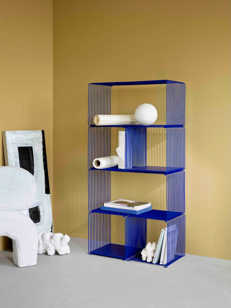 Etagère Panton Wire Rectangle 70 cm - Montana Furniture-Chrome-The Woods Gallery
