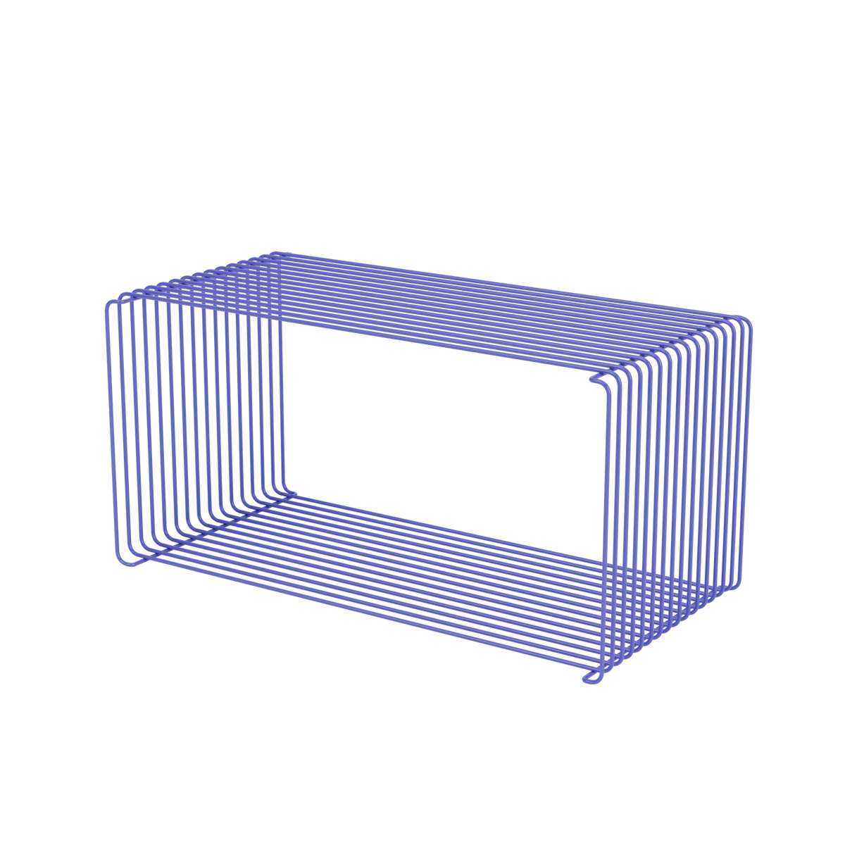 Panton Wire Extended Shelf L 70 cm - Montana Furniture Chromium, Bl