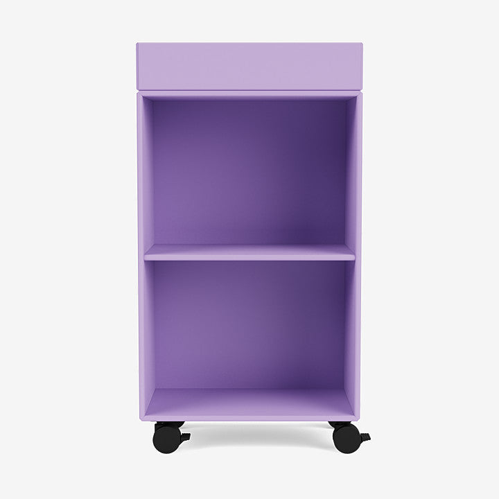 Etagère roulante Preppy par Peter J. Lassen - Montana-164 Iris-The Woods Gallery