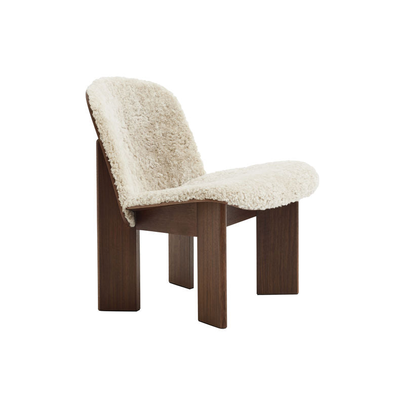 Fauteuil Chisel Blanc Peau de mouton - Hay-The Woods Gallery