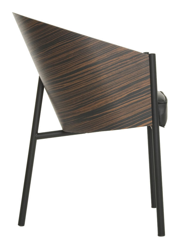 Fauteuil Costes de Philippe Starck - Driade-Ébène / Pieds noirs-The Woods Gallery