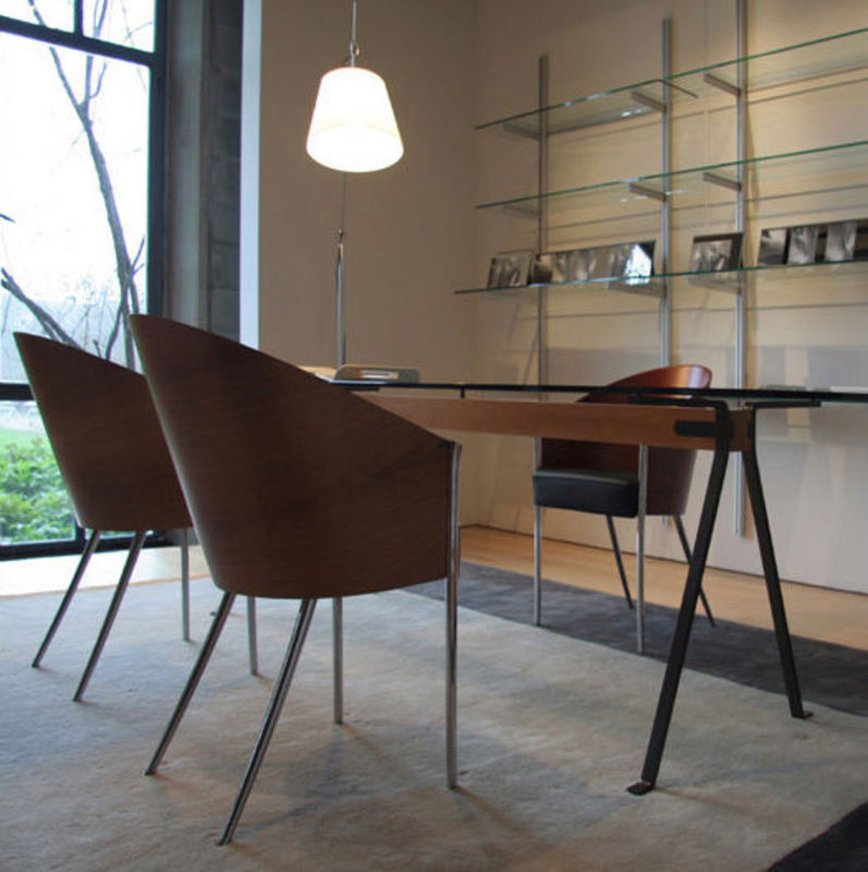 Fauteuil Costes de Philippe Starck - Driade-Ébène / Pieds noirs-The Woods Gallery