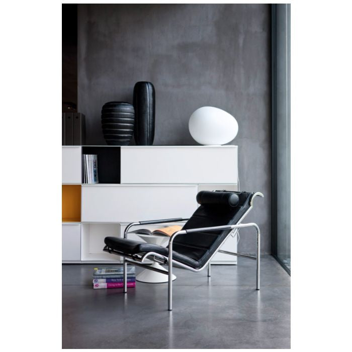 Fauteuil Genni de Gabriele Mucchi - Zanotta-Noir-The Woods Gallery