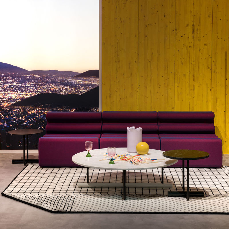 Fauteuil Karelia de Liisi Beckmann - Zanotta-Violet-The Woods Gallery