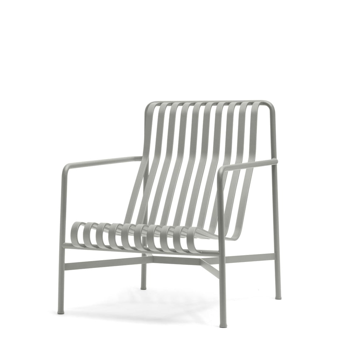 Fauteuil Lounge Palissade High - Hay-Gris ciel-The Woods Gallery