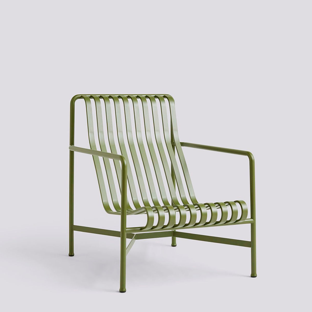 Fauteuil Lounge Palissade High - Hay-Olive vue studio-The Woods Gallery