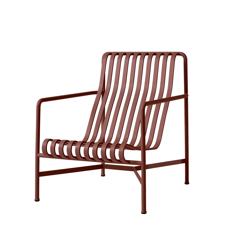 Fauteuil Lounge Palissade High - Hay-Rouge fer-The Woods Gallery