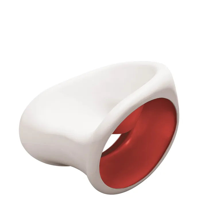 Fauteuil MT3 de Ron Arad - Driade-Sable blanc/Rouge-The Woods Gallery