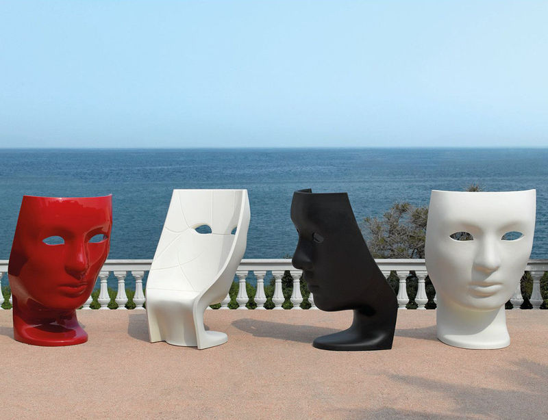 Fauteuil Nemo de Fabio Novembre - Driade-Blanc mat-The Woods Gallery